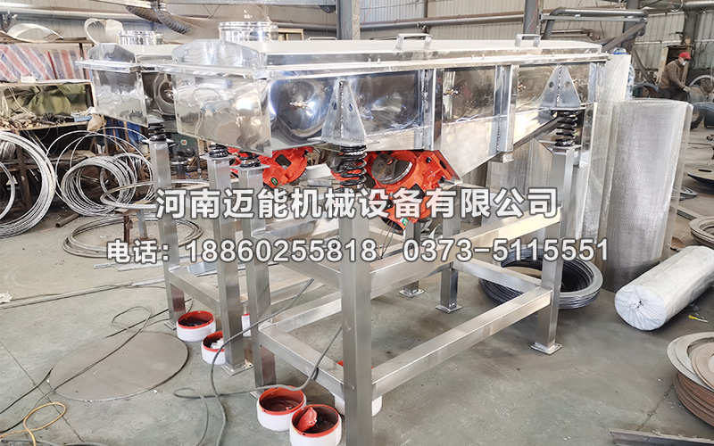 輕型直線振動篩不走料、不下料的四個原因！