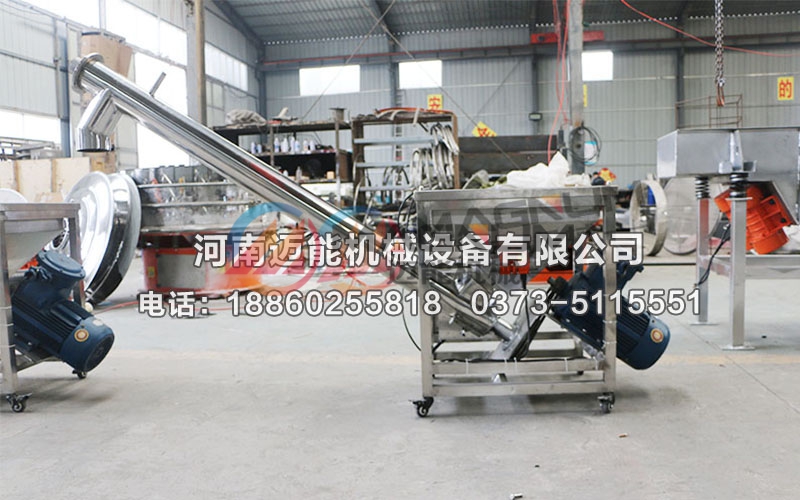 全不銹鋼防爆變頻螺旋上料機2米03