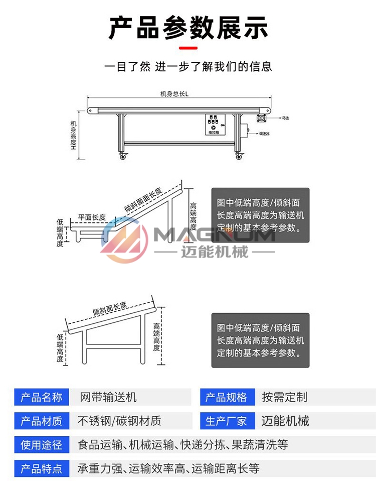  不銹鋼網(wǎng)鏈輸送機(jī)
