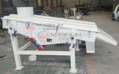 黑龍江齊齊哈爾有機(jī)肥料直線振動(dòng)篩以發(fā)貨，請(qǐng)?jiān)澜?jīng)理注意查收！