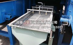 長沙520型噴水裝置直線振動篩已發(fā)貨，請于經(jīng)理注意查收